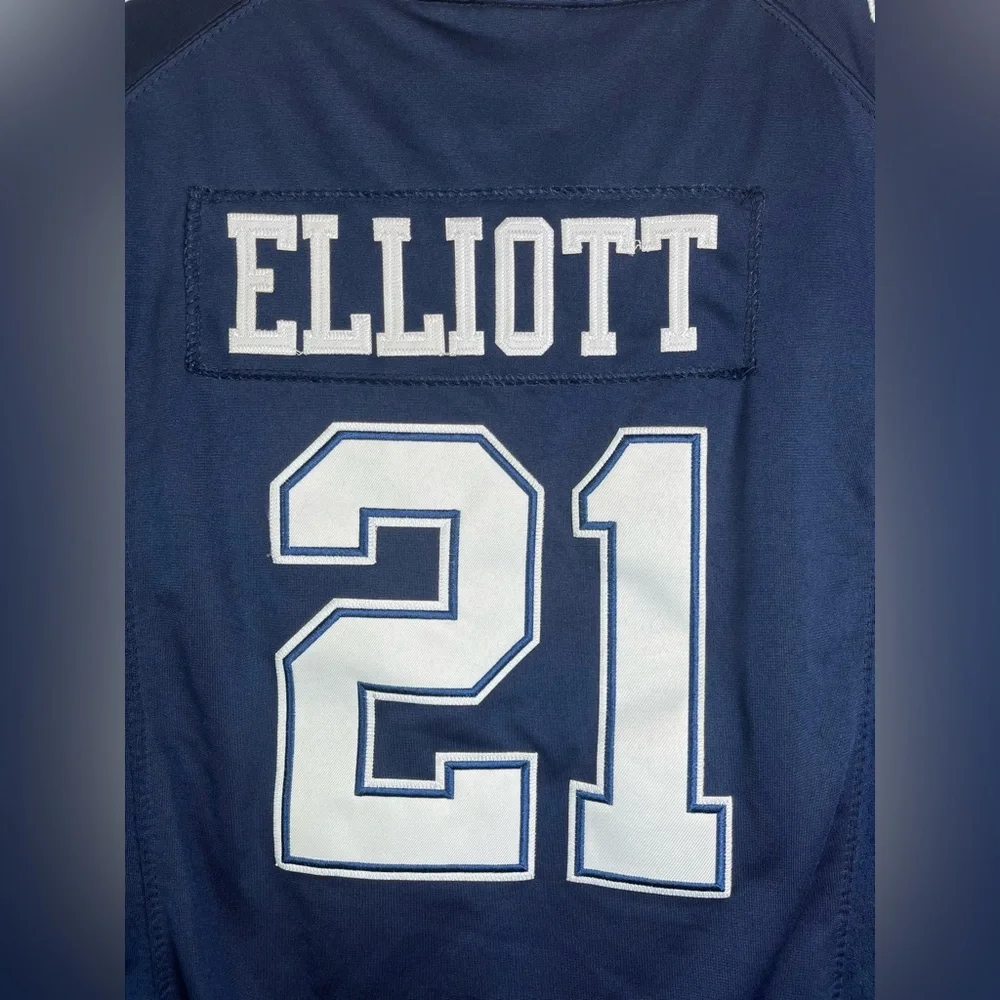 Dallas Cowboys Ezekiel Elliott #21 Nike On Field NFL Jersey Youth XXL (adult sm)